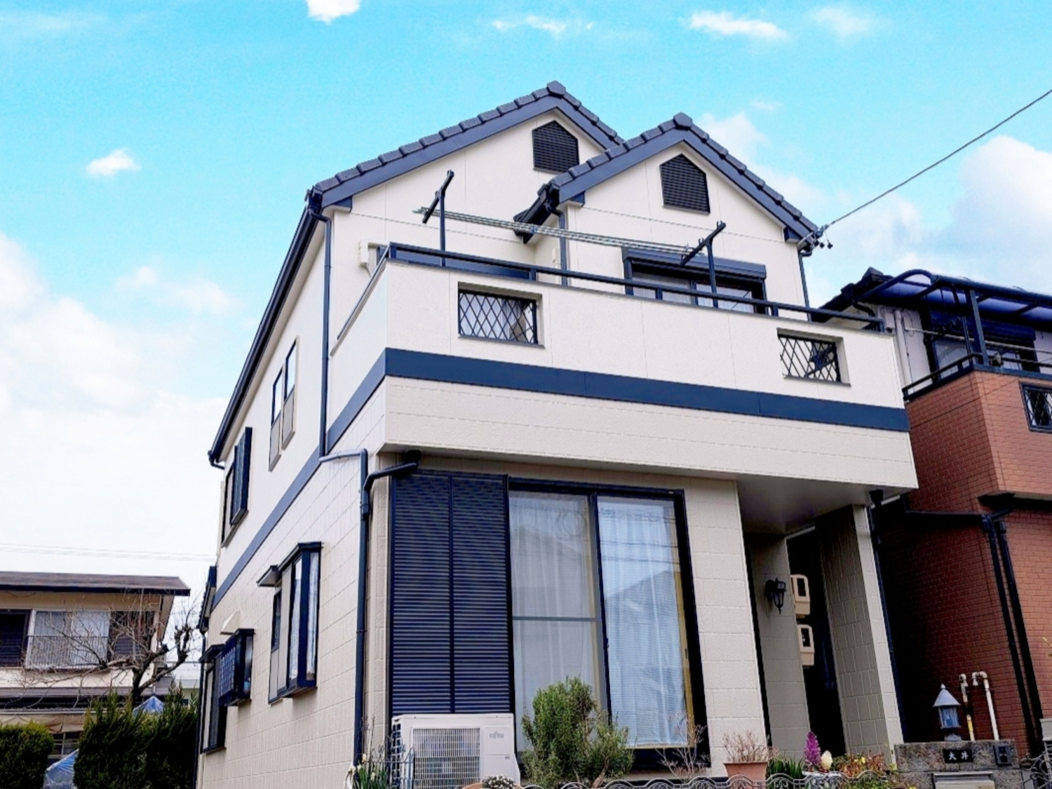 外壁塗装　外壁改修　屋根補修　知多市　カワイ建築工房