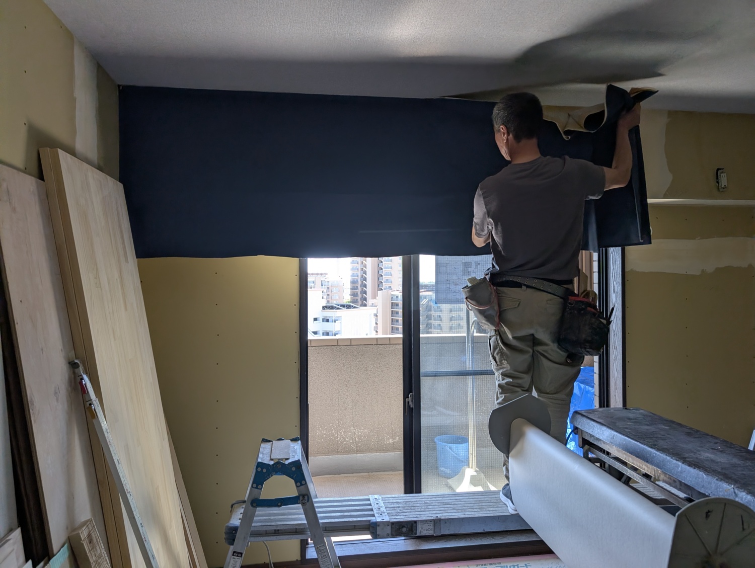 マンションリフォーム　和室から洋室へ　絨毯からフローリングへ　壁紙張替え　名古屋市　カワイ建築工房