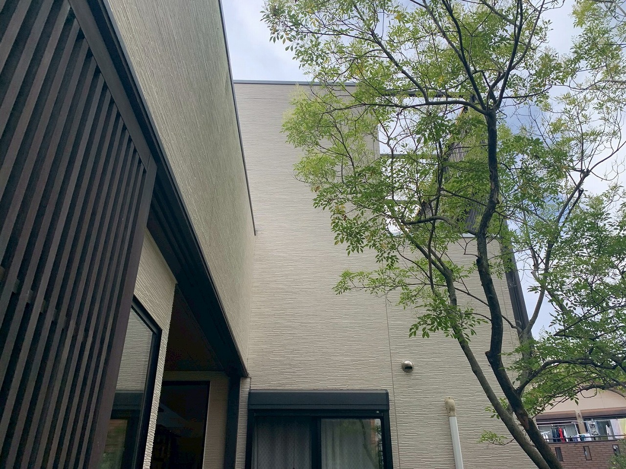 施工前　外壁塗装　サイディング　知多市岡田　カワイ建築工房