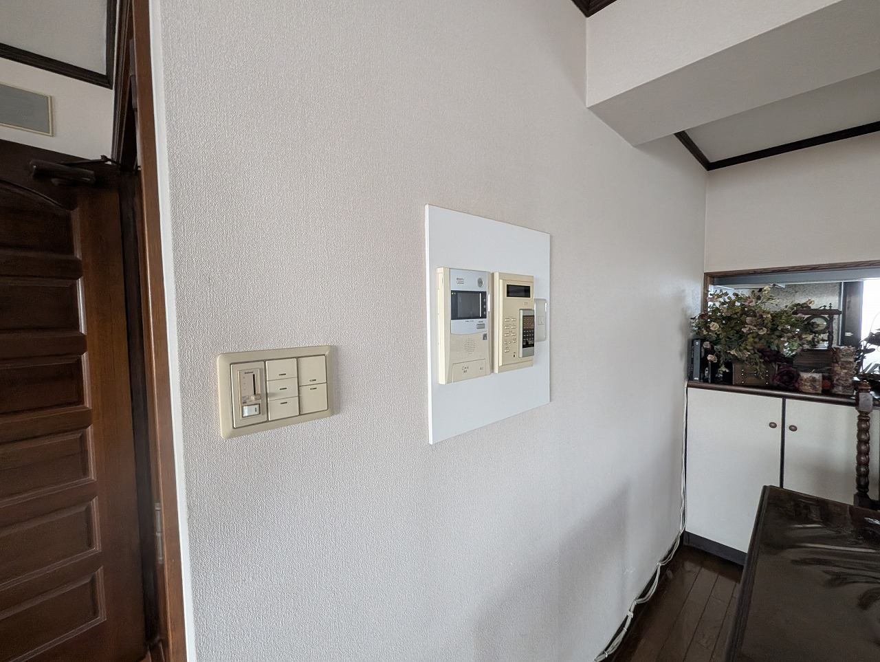 電気スイッチ　有線音楽　スイッチ撤去　マンションリフォーム　名古屋市　カワイ建築工房