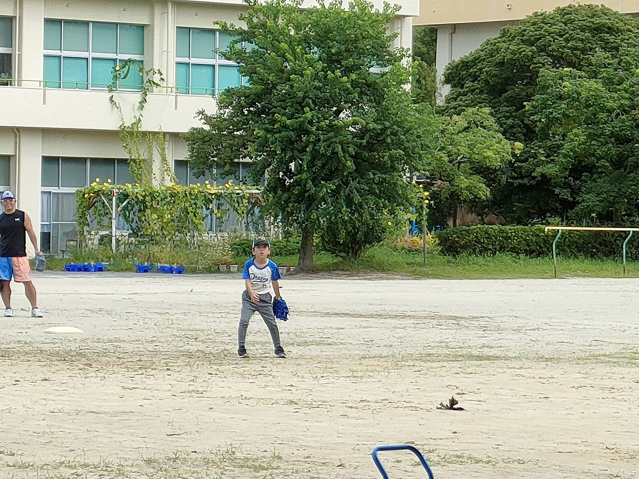 少年野球チームに入る。やる気満々　知多市　旭北ホークス　リフォーム　リノベーション　古民家再生　カワイ建築工房