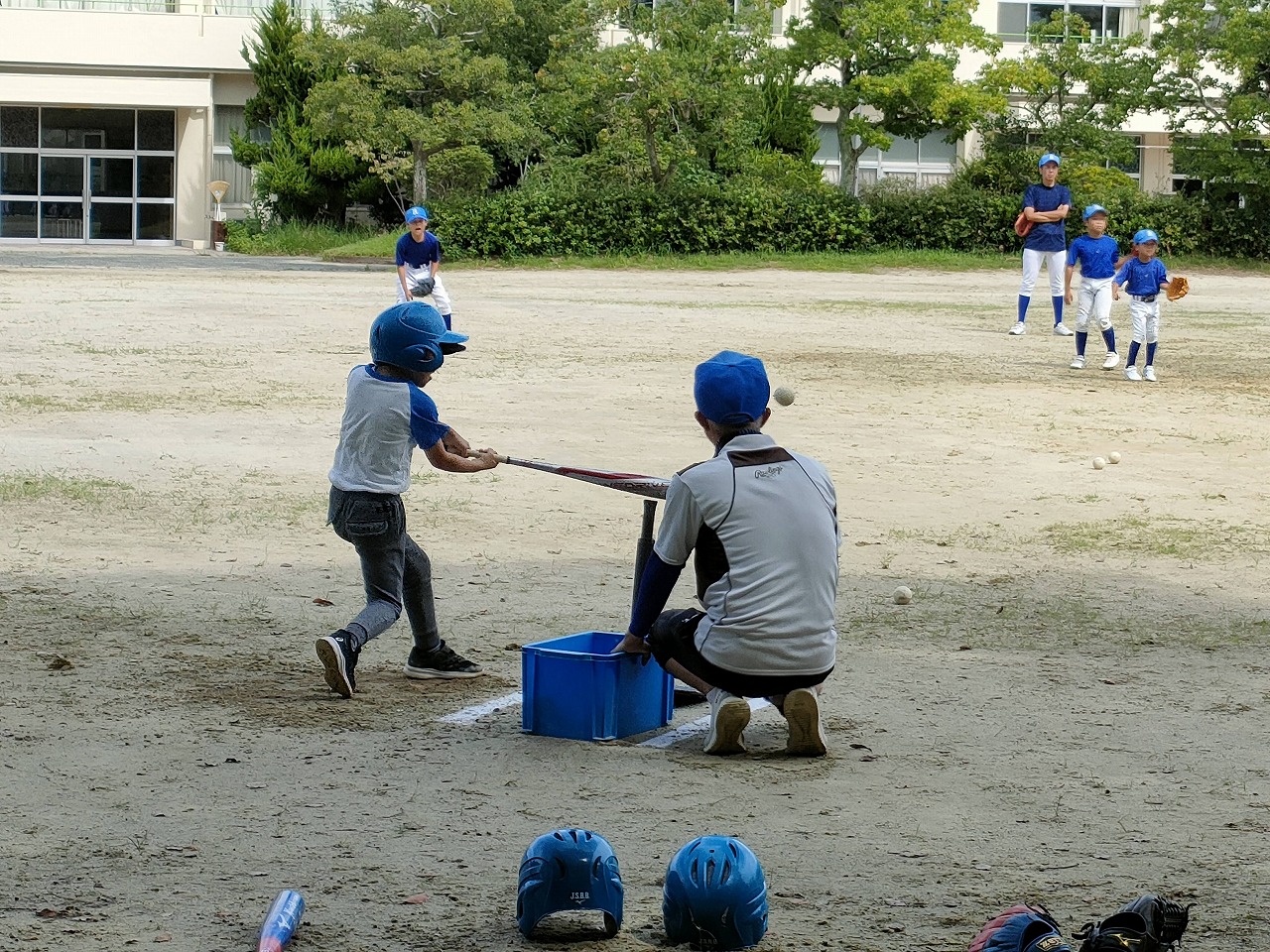 少年野球チームに入る。　リフォームリノベーション・古民家再生の知多市のカワイ建築工房