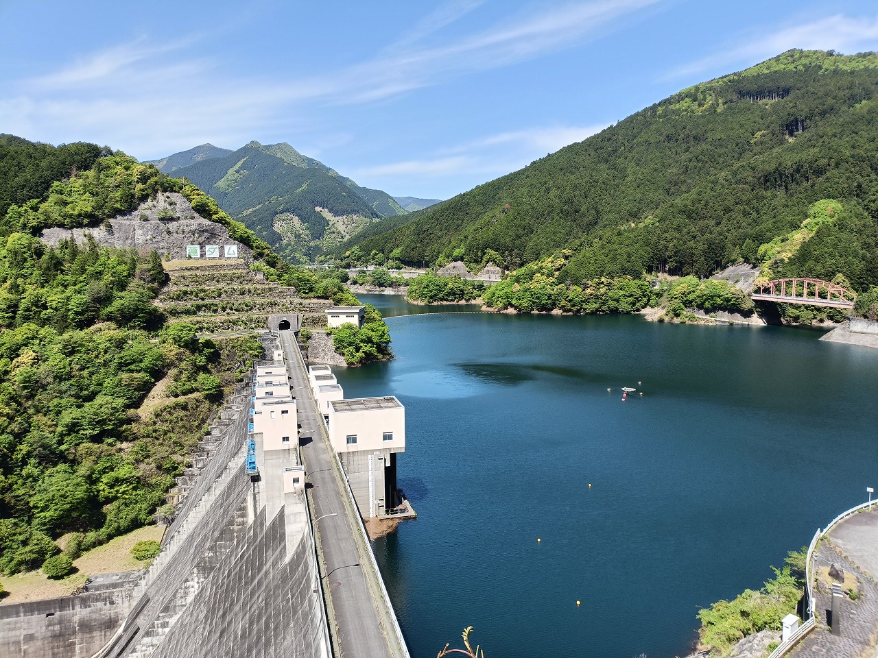 三重県　松阪市　蓮ダム　ダムカード　ダム印