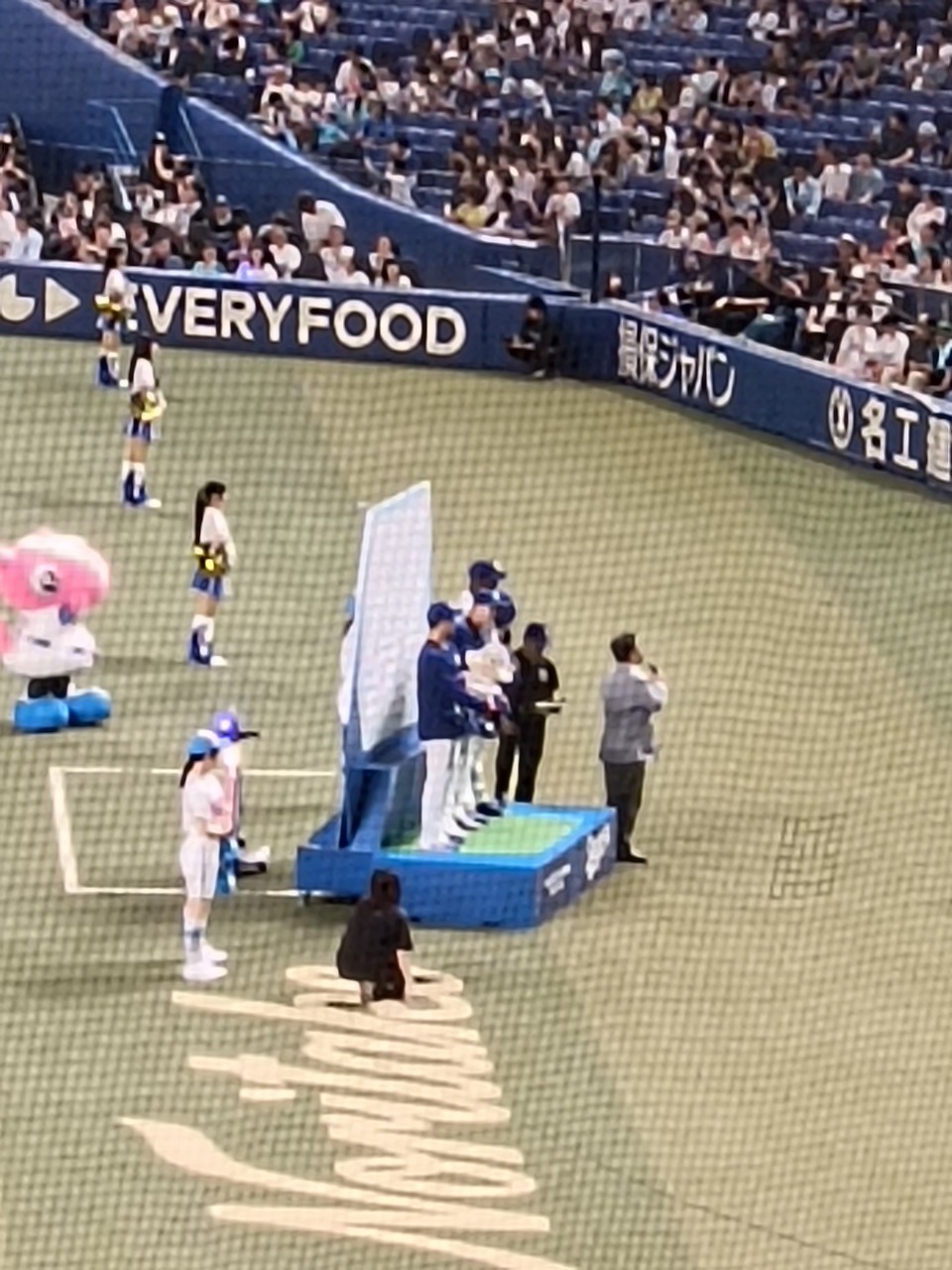 ドラゴンズ　お立ち台