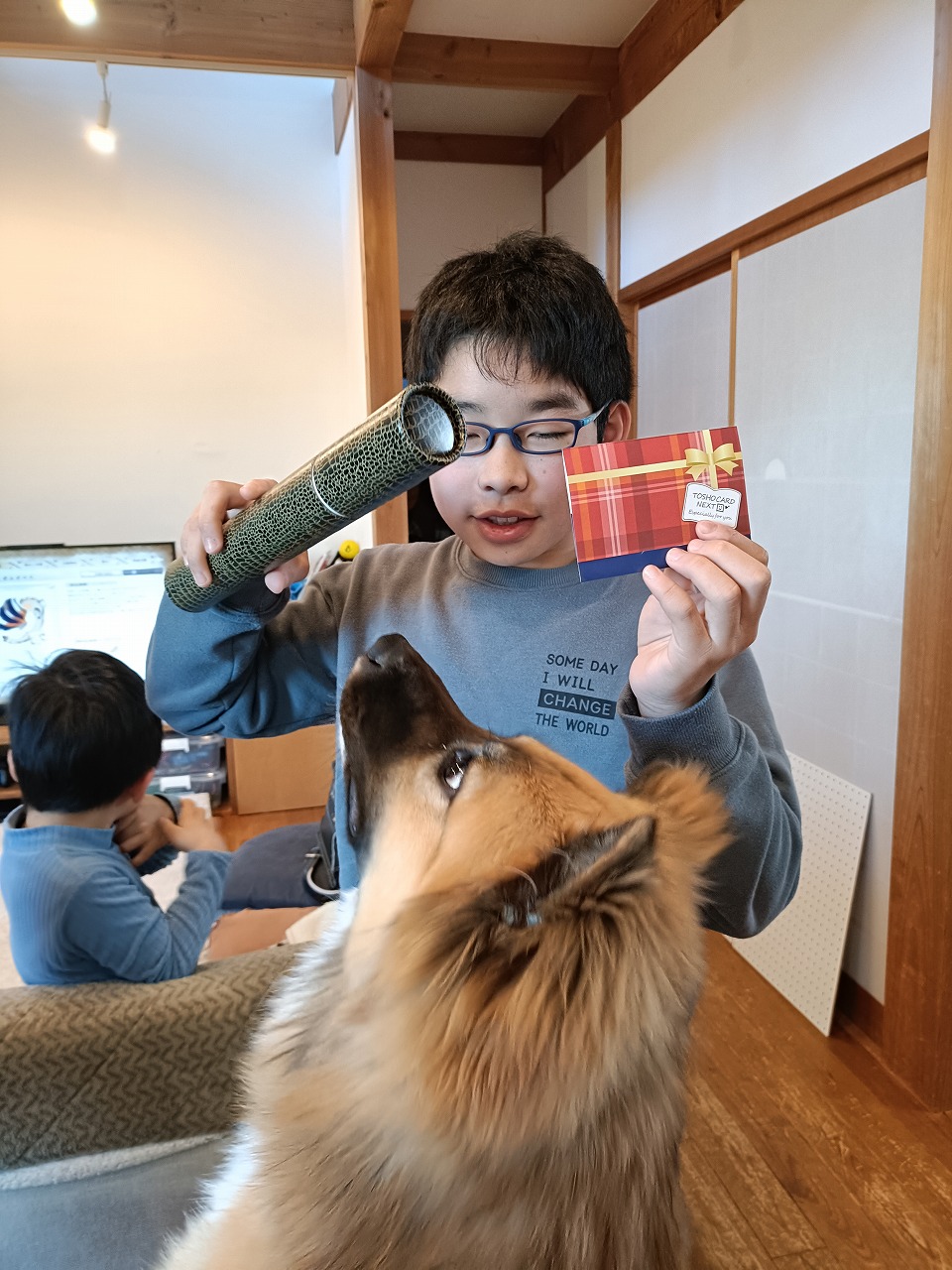 知多市防災標語コンクール2024　優良賞　長男　表彰式　カワイ建築工房
