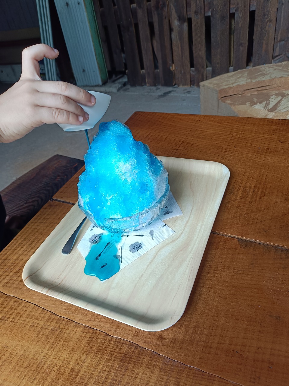 カフェなちゅらりぃ　かき氷　三重県　松阪市