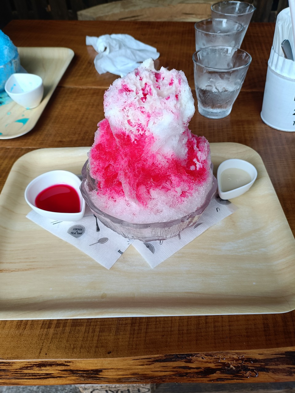 カフェなちゅらりぃ　かき氷　三重県　松阪市