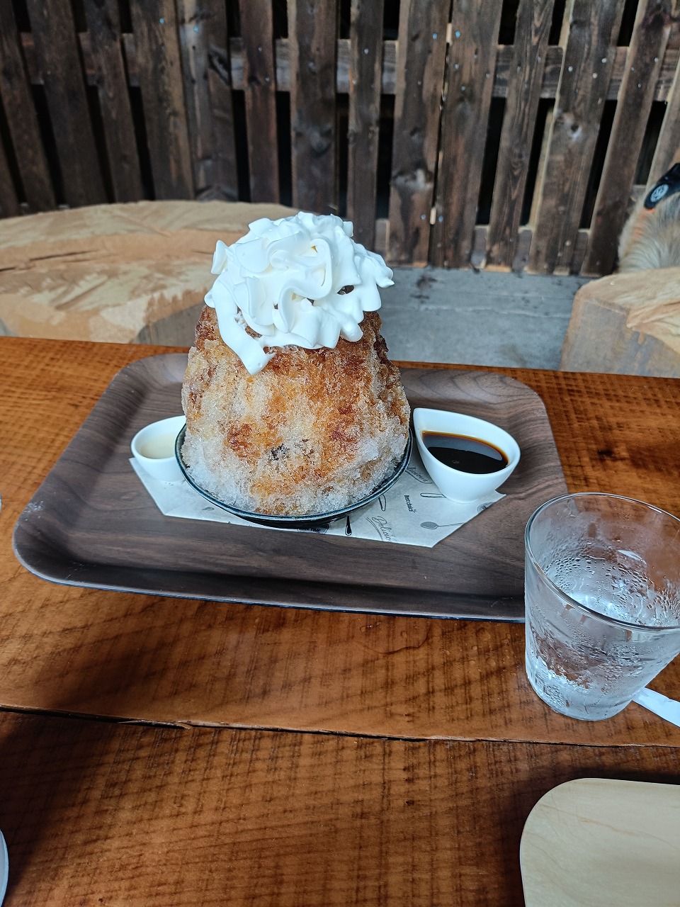 カフェなちゅらりぃ　かき氷　三重県松阪市